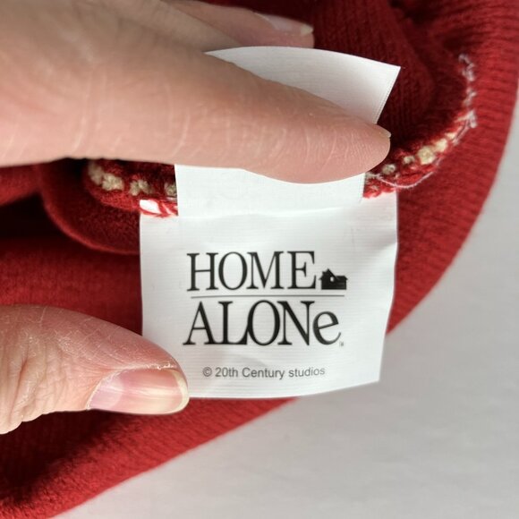 Home Alone Merry Christmas Ya Filthy Animal Ugly Sweater Pom Pom Beanie Hat New - Picture 7 of 7